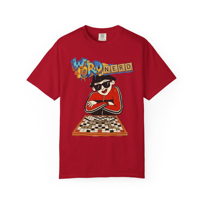 Word Nerd T-Shirt — Retro HipHop Scrabble Player Graphic Tee