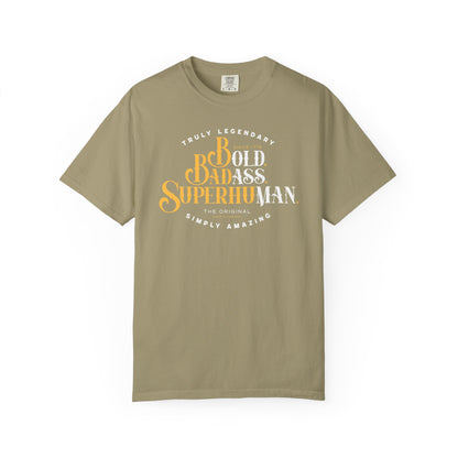 Old Ass Man. Bold Badass Superhuman Graphic Tee — Motivational Vintage Style T-Shirt