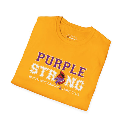 Purple Strong T-Shirt — Pancreatic Cancer Awareness Support Tee