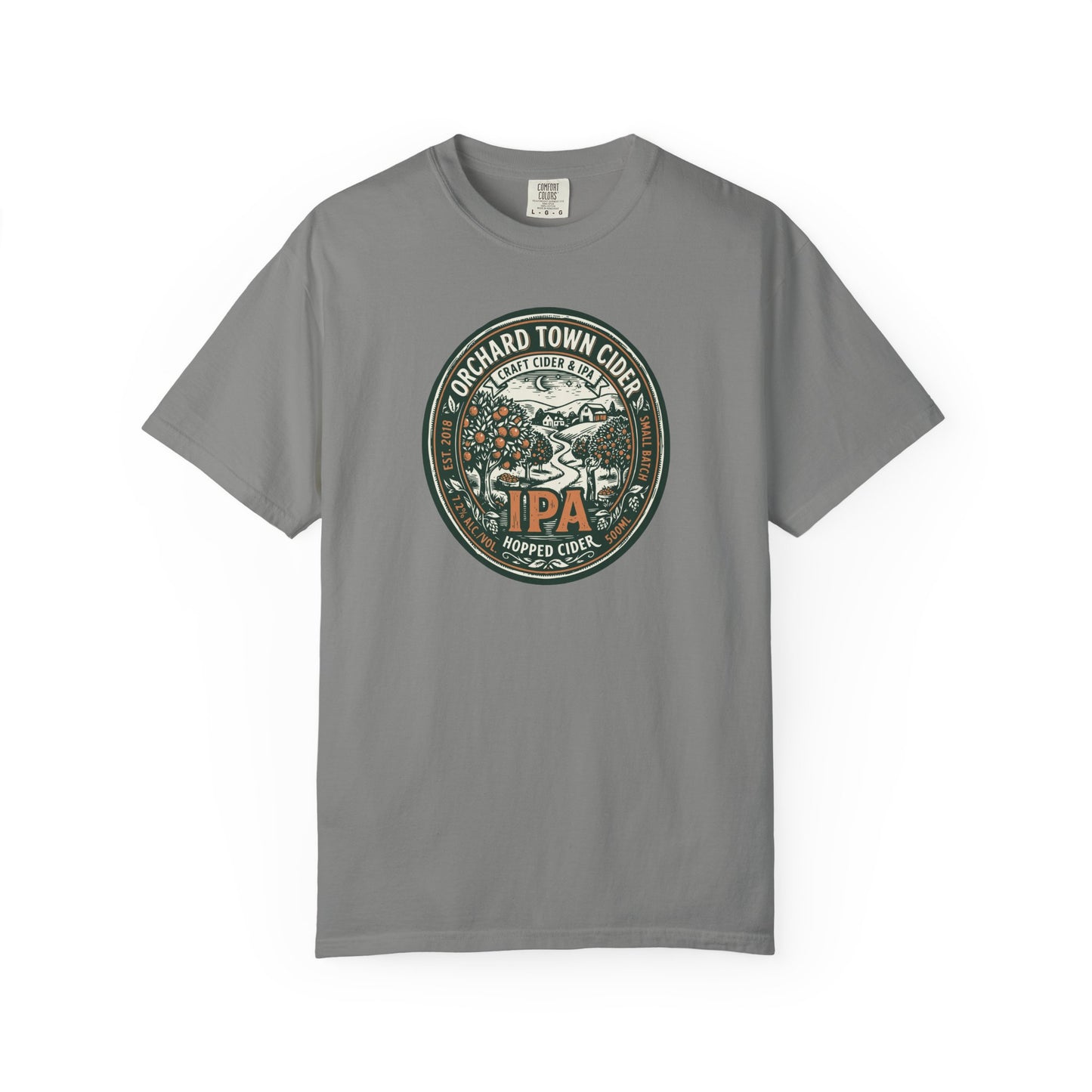 Orchard Town Cider IPA T-Shirt — Vintage Hopped Craft Beer Tee