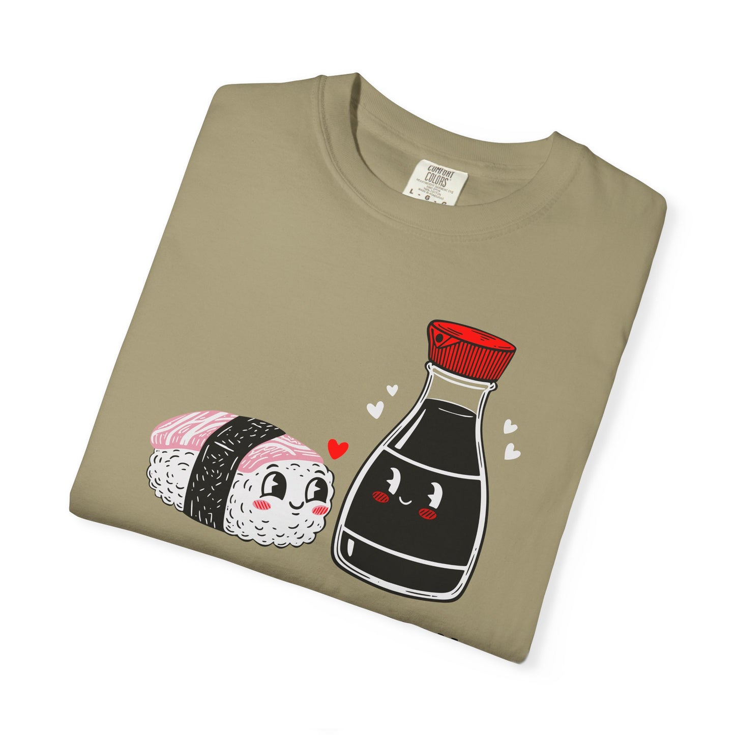 "I'm Soy Into You" T-Shirt — Cute Sushi & Soy Sauce Lovers Couple Graphic Tee