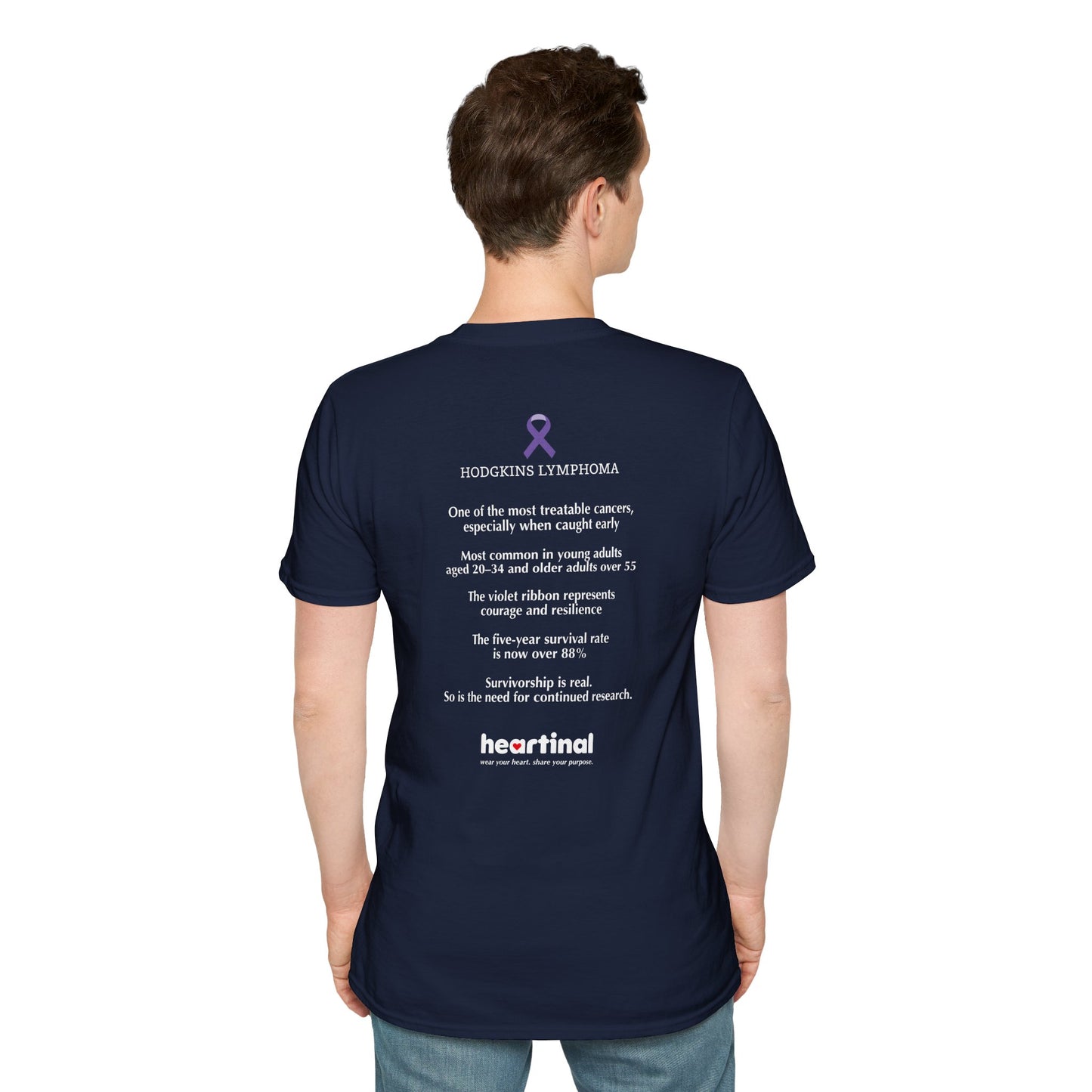 Violet Strong T-Shirt — Hodgkin's Lymphoma Cancer Awareness Tee