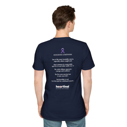 Violet Strong T-Shirt — Hodgkin's Lymphoma Cancer Awareness Tee
