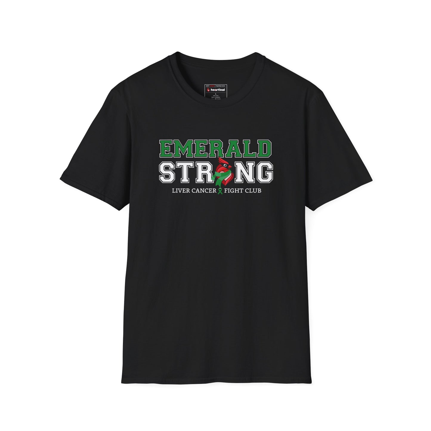 Emerald Strong T-Shirt — Liver Cancer Fight Club Awareness Tee
