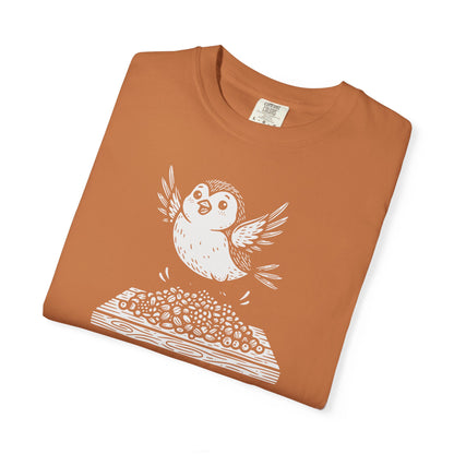 "Seed Me" Bird Watching T-Shirt - Funny Birder Gift - Bird Lover Humor