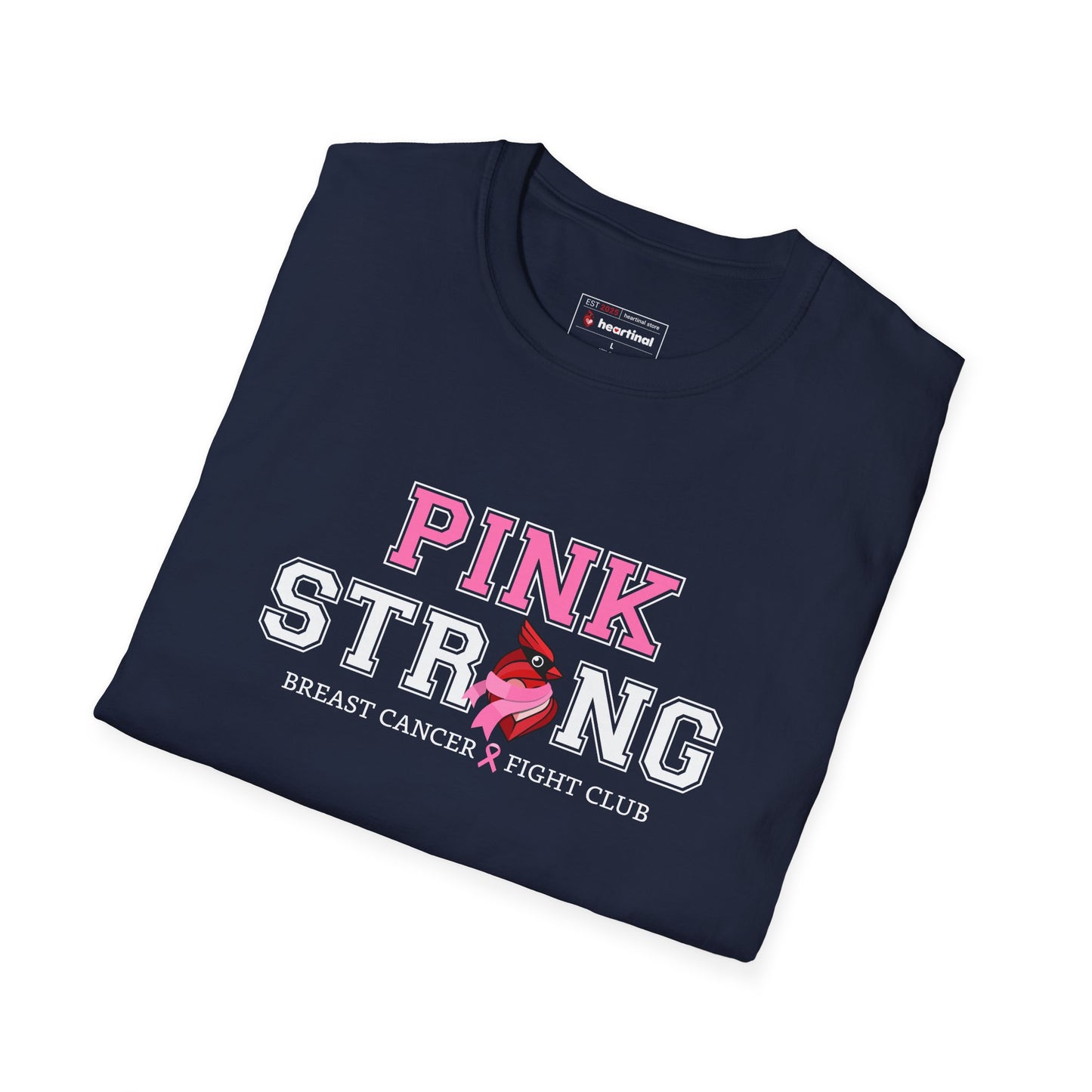 Pink Strong T-Shirt — Breast Cancer Fight Club Awareness Tee