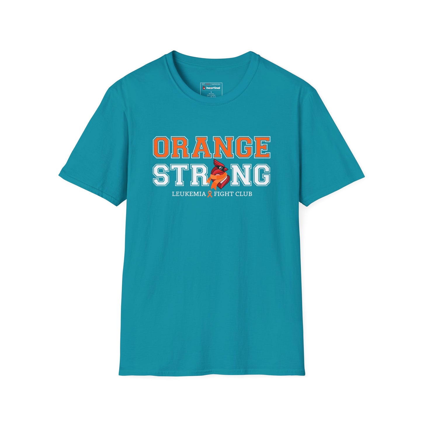 Orange Strong T-Shirt — Leukemia Cancer Fight Club Support Tee