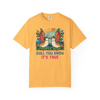 Gull You Know It's True T-Shirt - Funny Retro Seagull Tee