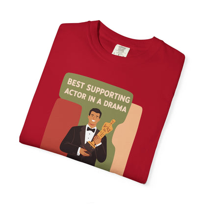 "Best Supporting Actor in a Drama" Couples Tee — Funny Award Winner Graphic T-Shirt