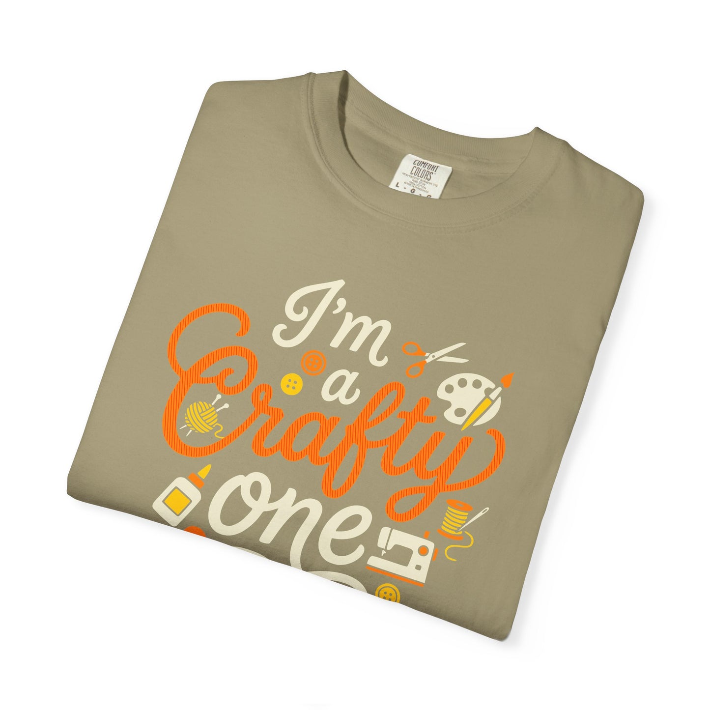 "I'm a Crafty One" T-Shirt —  Graphic Tee for Arts & Crafts Enthusiasts