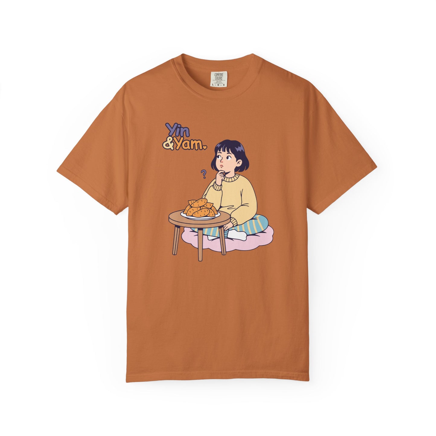 “Yin & Yam” T‑Shirt — Cute Unisex Fun Existential Snack Illustration Tee