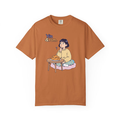 “Yin & Yam” T‑Shirt — Cute Unisex Fun Existential Snack Illustration Tee