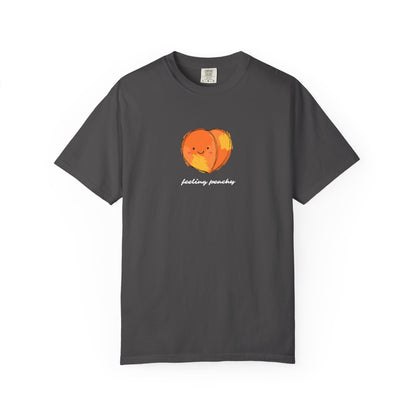 "Feeling Peachy" T-Shirt — Cute Kawaii Peach Graphic Tee
