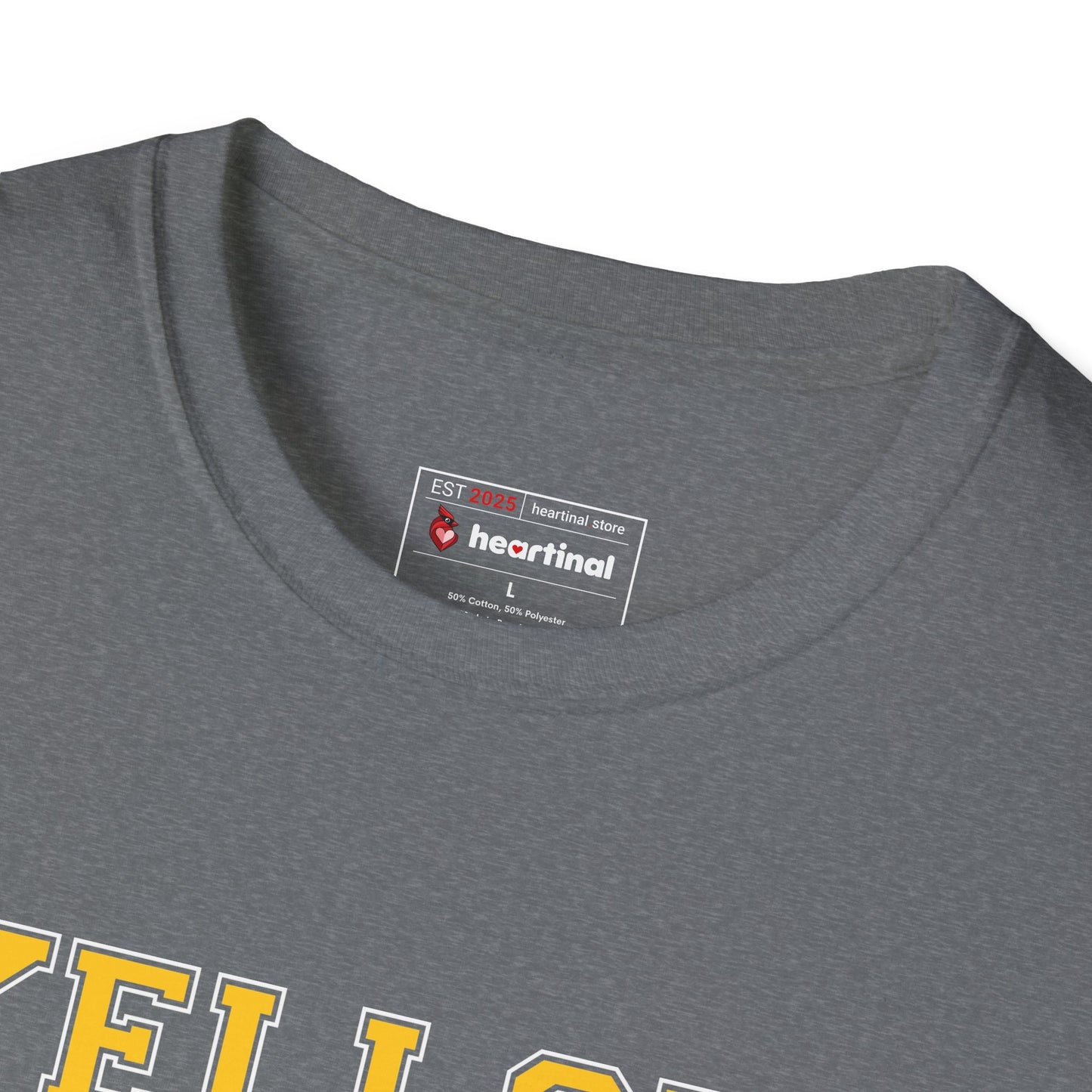 Yellow Strong T-Shirt — Sarcoma Bone Cancer Fight Club Awareness Tee