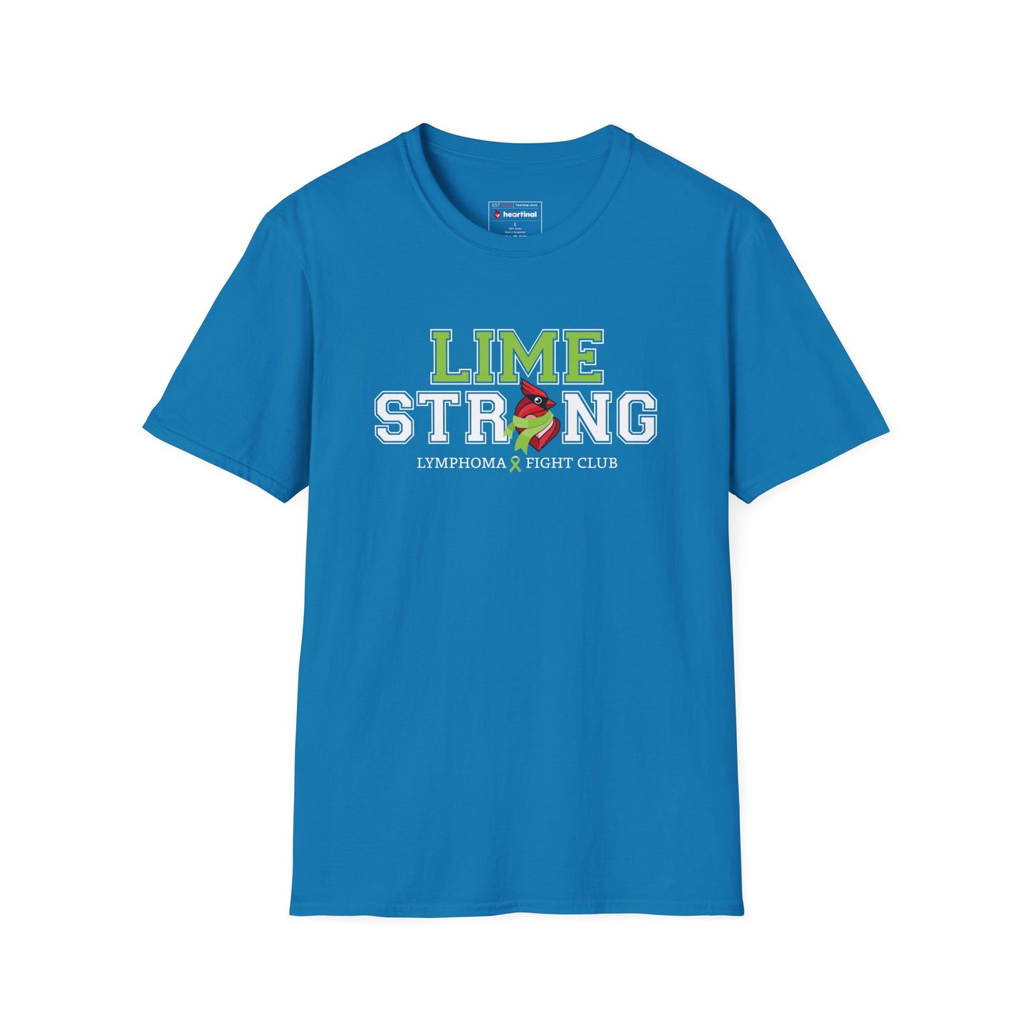 Lime Strong T-Shirt — Lymphoma Cancer Fight Club Awareness Tee