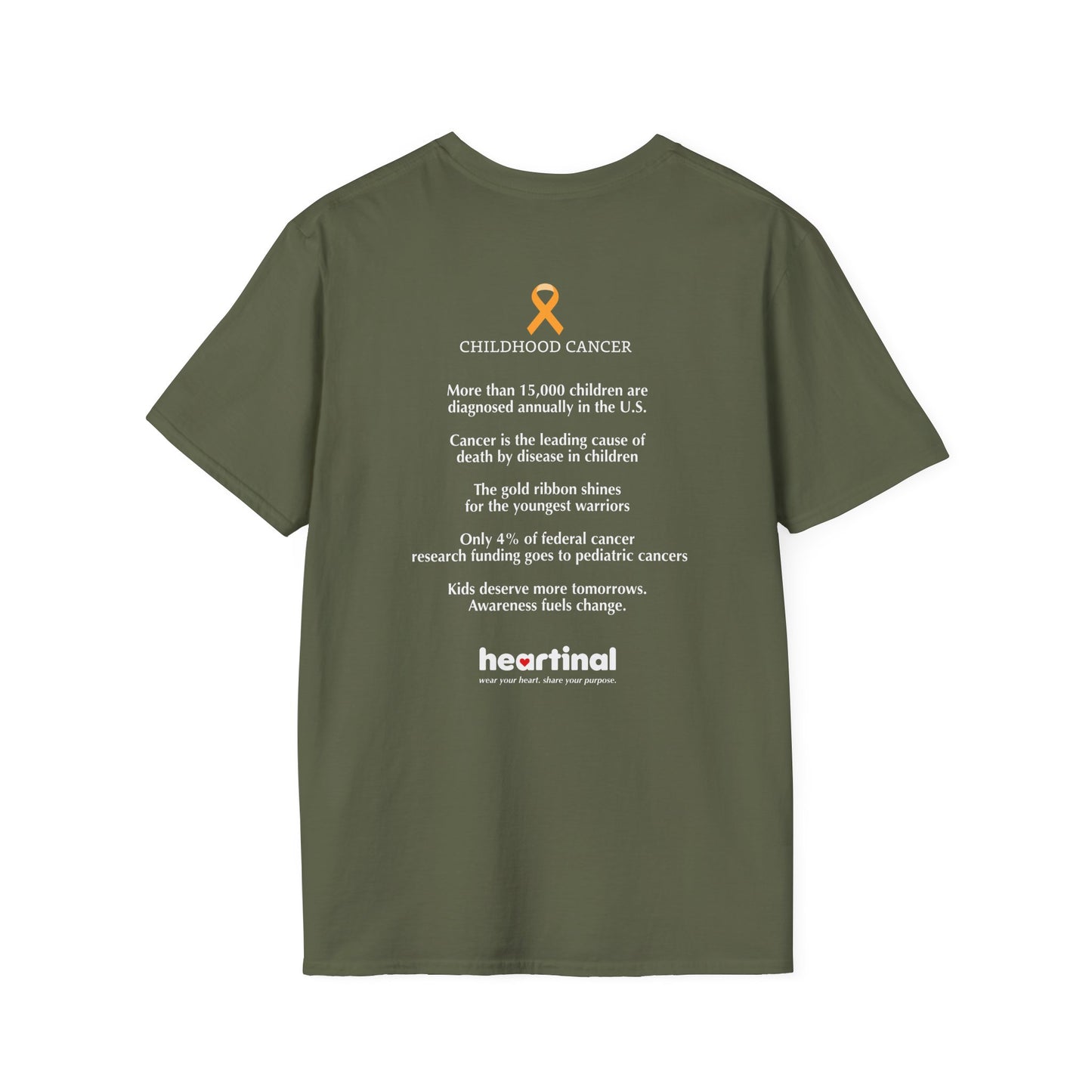 Gold Strong - Childhood Cancer Awareness T-Shirt