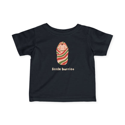 'Little Burrito' Infant Tee — Adorable Swaddle Baby Shirt