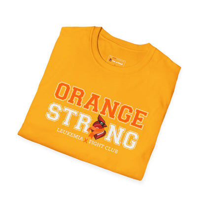 Orange Strong T-Shirt — Leukemia Cancer Fight Club Support Tee