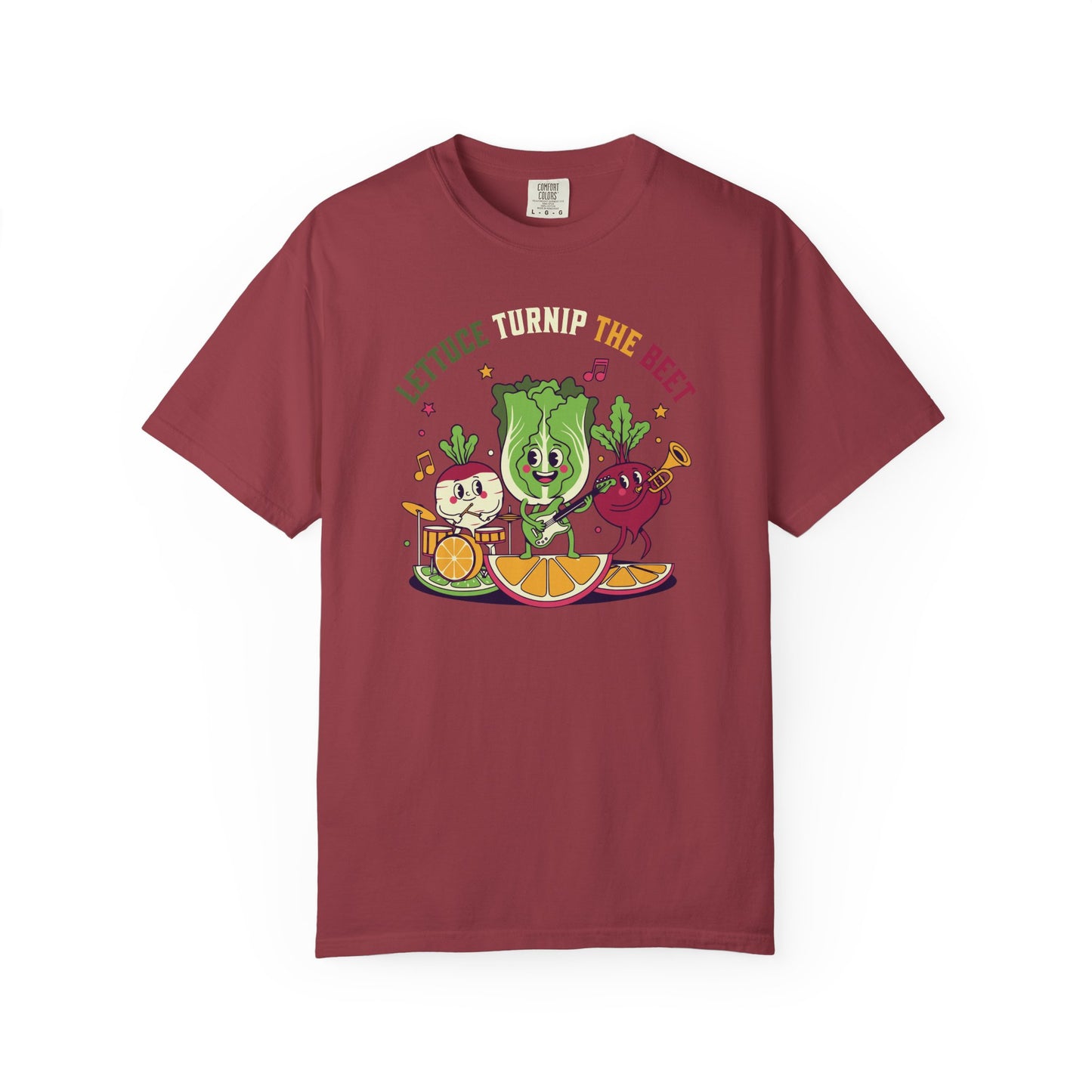 Lettuce Turnip The Beet T-Shirt — Cute Vegetable Band Graphic Tee