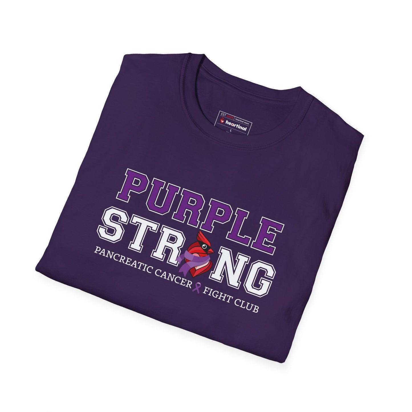 Purple Strong T-Shirt — Pancreatic Cancer Awareness Support Tee