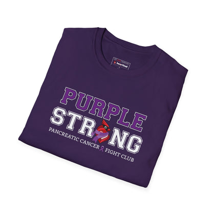 Purple Strong T-Shirt — Pancreatic Cancer Awareness Support Tee