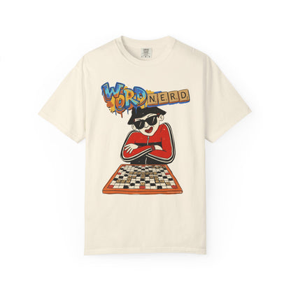 Word Nerd T-Shirt — Retro HipHop Scrabble Player Graphic Tee