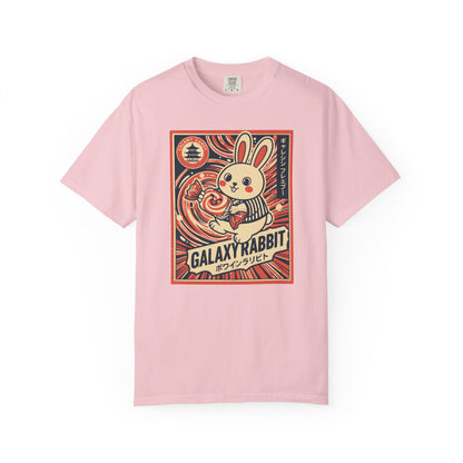 "Galaxy Rabbit" Milk Candy Graphic T-Shirt — Cute Japanese Anime Bunny Tee