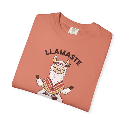 Llamaste Yoga Llama T-Shirt — Funny Meditation Unisex Tee