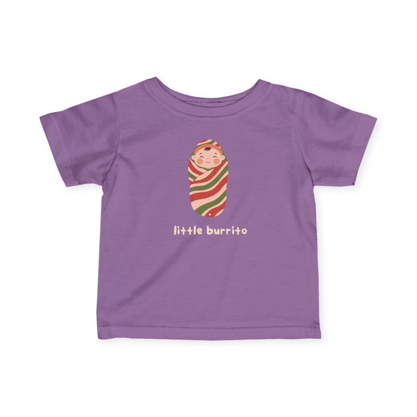 'Little Burrito' Infant Tee — Adorable Swaddle Baby Shirt