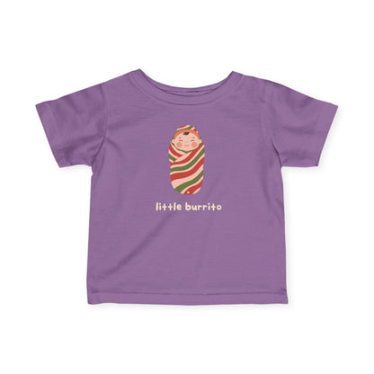 'Little Burrito' Infant Tee — Adorable Swaddle Baby Shirt