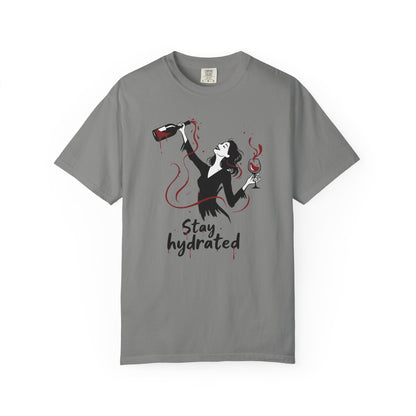 Stay Hydrated Wine T-Shirt — Funny Wine Lover Graphic Tee