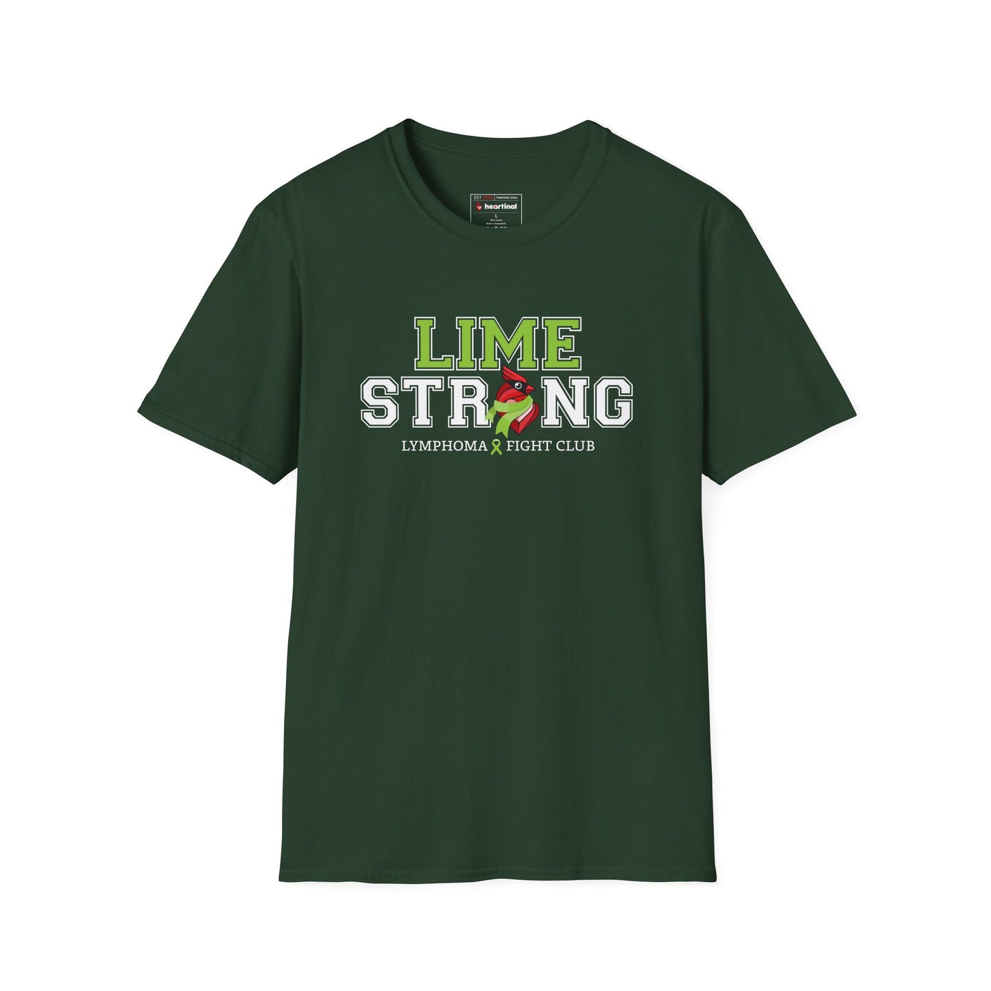 Lime Strong T-Shirt — Lymphoma Cancer Fight Club Awareness Tee
