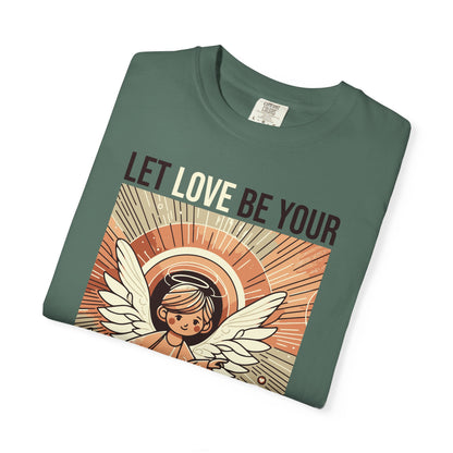 Let Love Be Your Guiding Light T-Shirt — Angelic Inspirational Graphic Tee