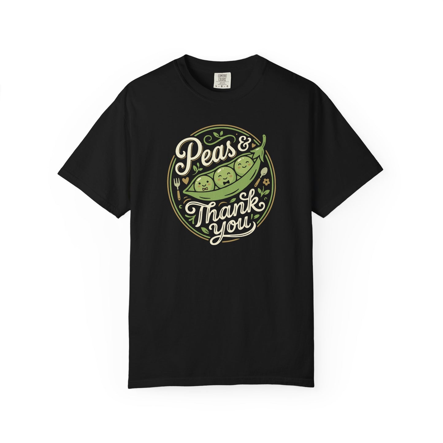 Peas & Thank You T-Shirt — Cute Polite Punny Graphic Tee