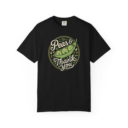 Peas & Thank You T-Shirt — Cute Polite Punny Graphic Tee