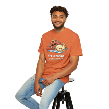 "On vacation with my butter half" Couples Tee —  Cute Vacation Yam Butter Summer T-Shirt