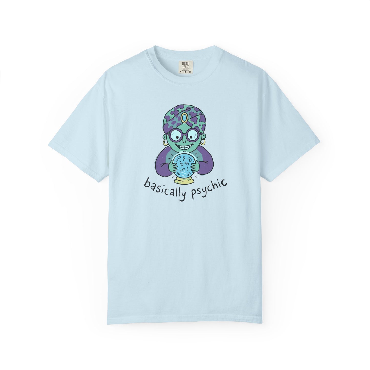 "Basically Psychic" T-Shirt - Cute Fortune Teller Graphic Tee