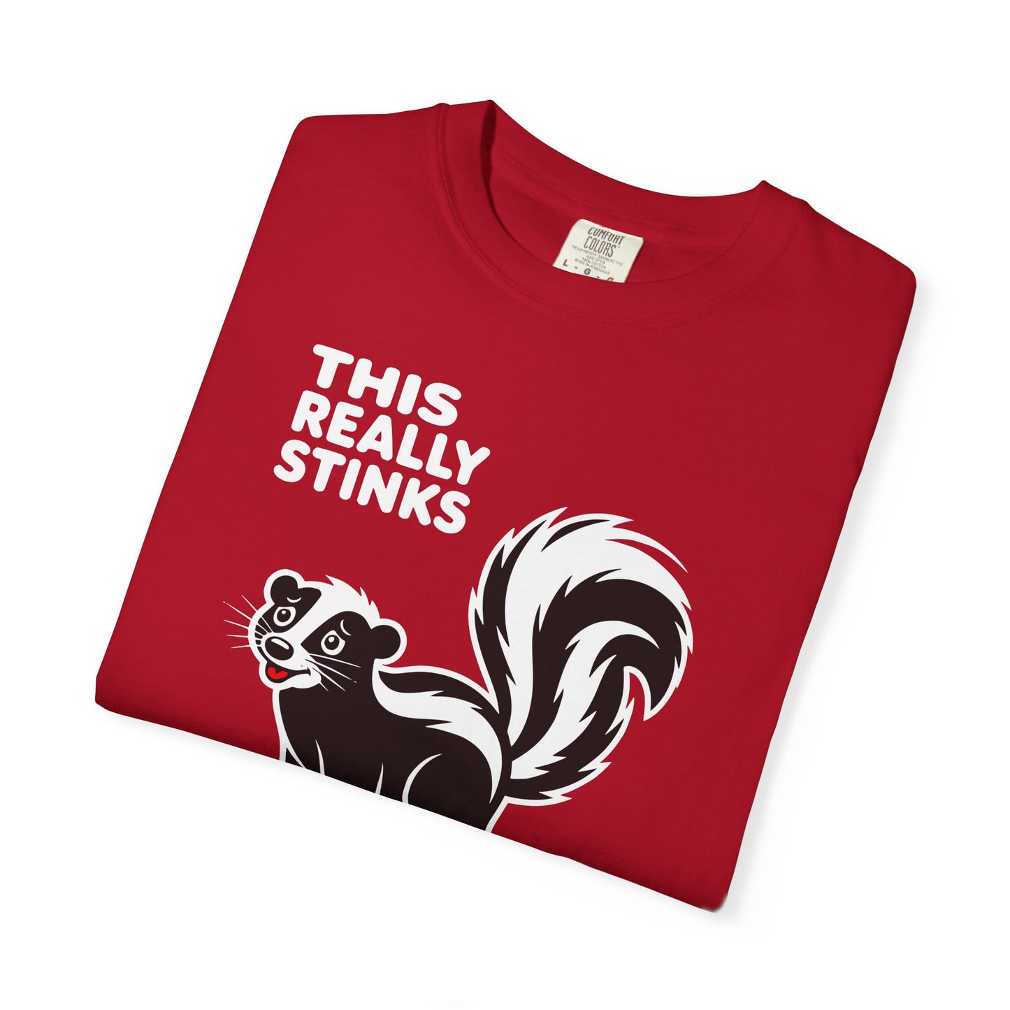 "This Really Stinks" Funny Vintage Animal Tee — Skunk Graphic T-Shirt