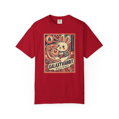 "Galaxy Rabbit" Milk Candy Graphic T-Shirt — Cute Japanese Anime Bunny Tee