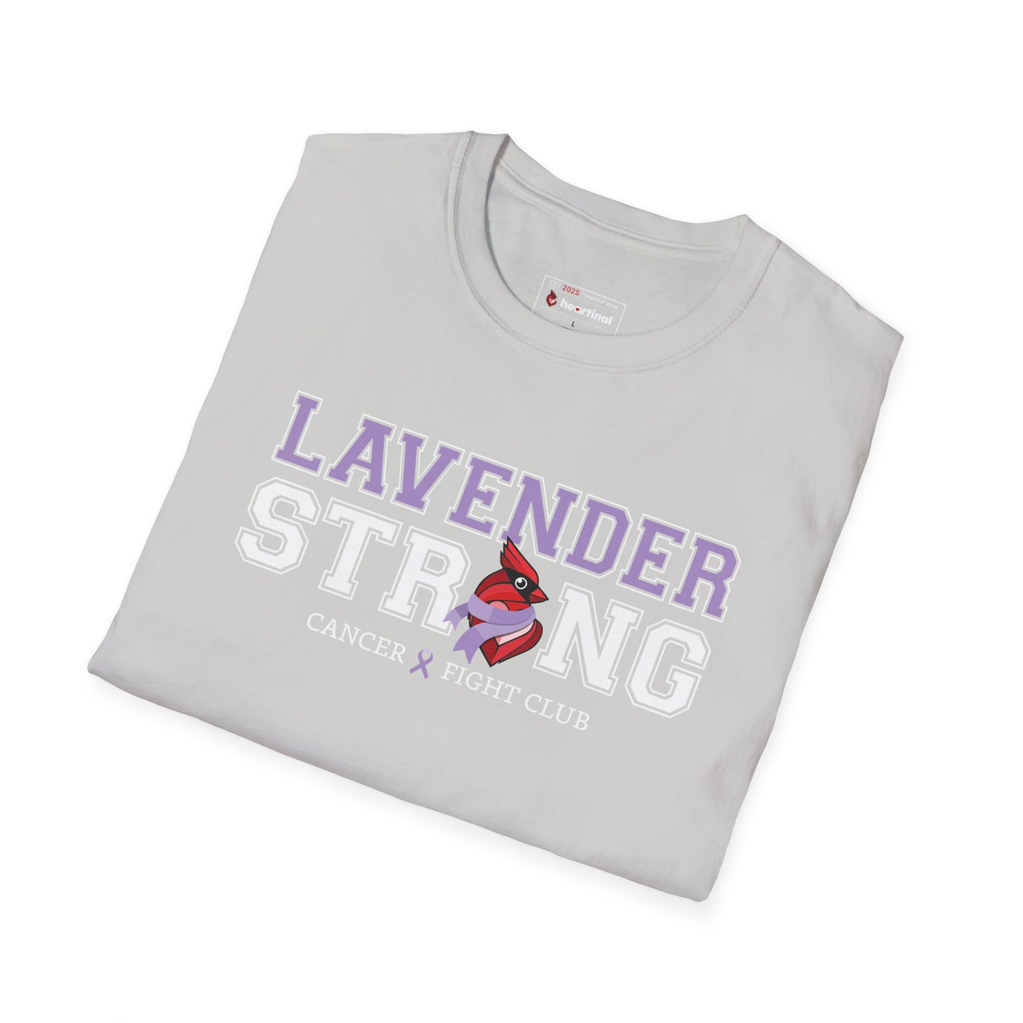 Lavender Strong T‑Shirt – Cancer Fight Club Awareness Tee