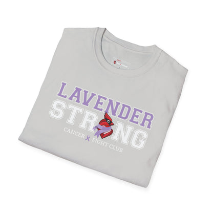 Lavender Strong T‑Shirt – Cancer Fight Club Awareness Tee