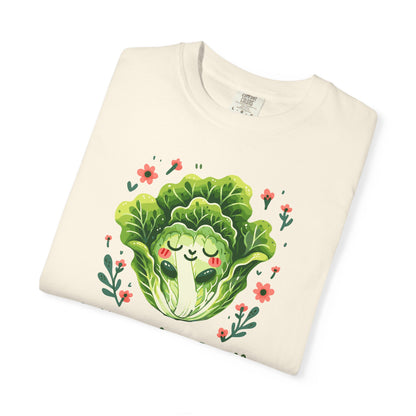 Lettuce Sleep Quietly T-Shirt — Cute Sleeping Lettuce Graphic Tee