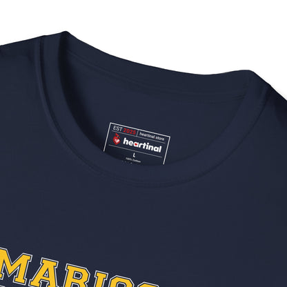 Marigold Purple Blue Strong T-Shirt — Bladder Cancer Awareness Fundraiser Tee