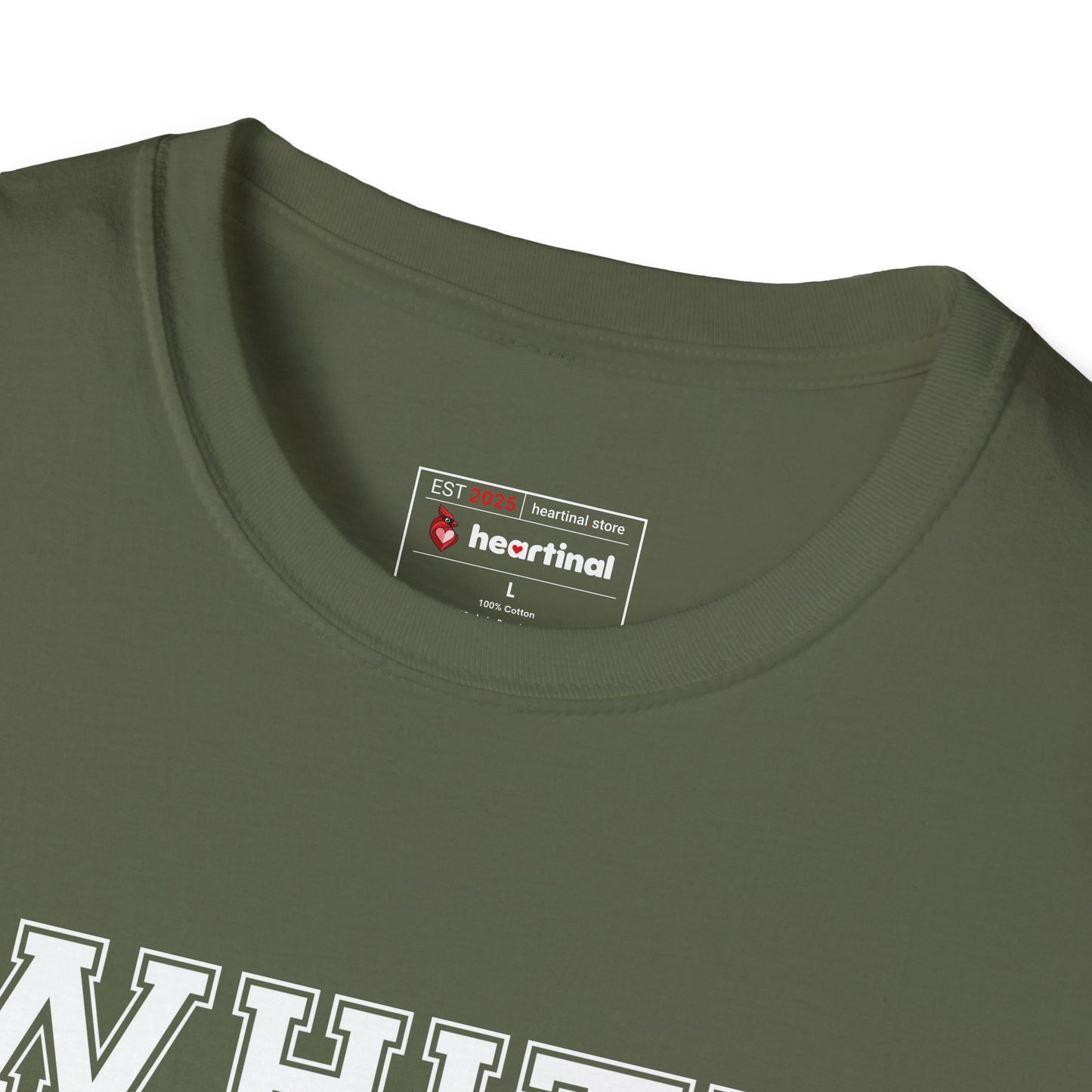 White Ribbon Strong T-Shirt — Lung Cancer Fight Club Awareness Tee