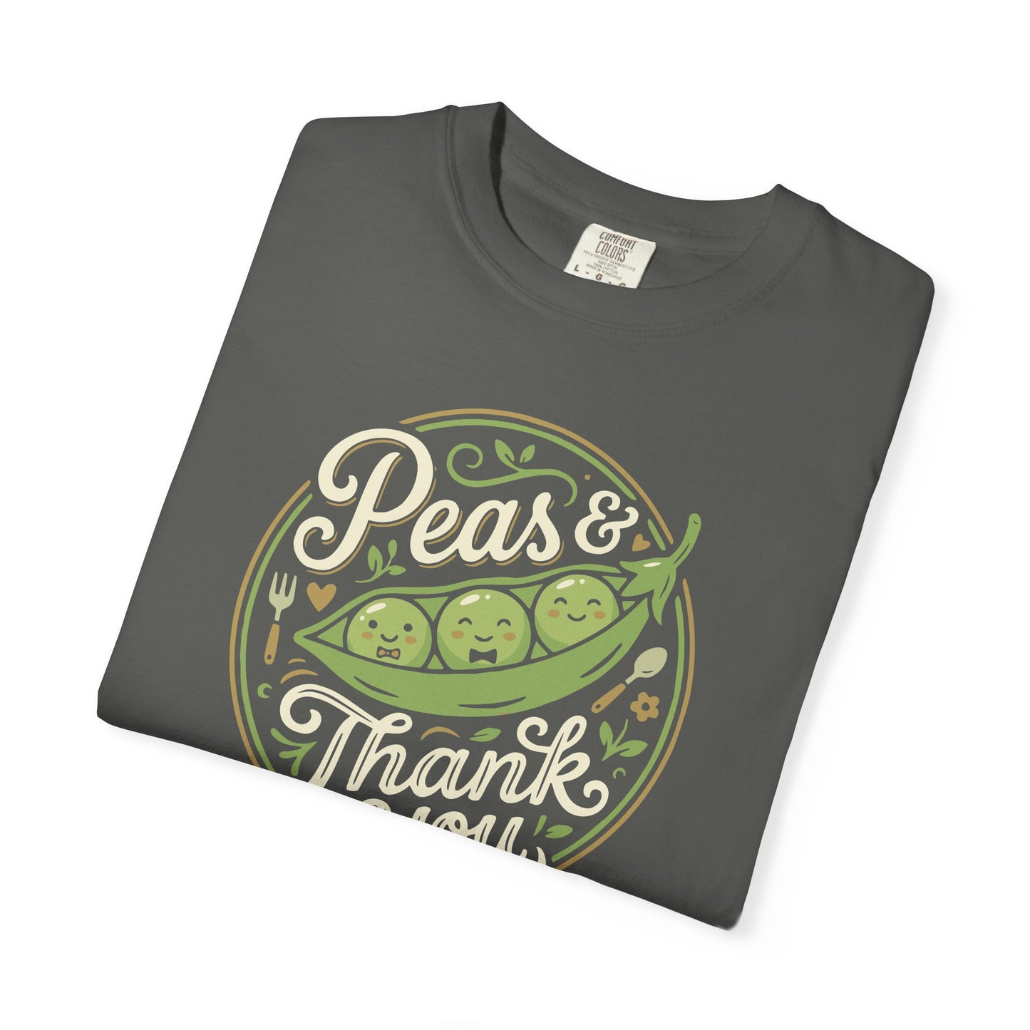 Peas & Thank You T-Shirt — Cute Polite Punny Graphic Tee
