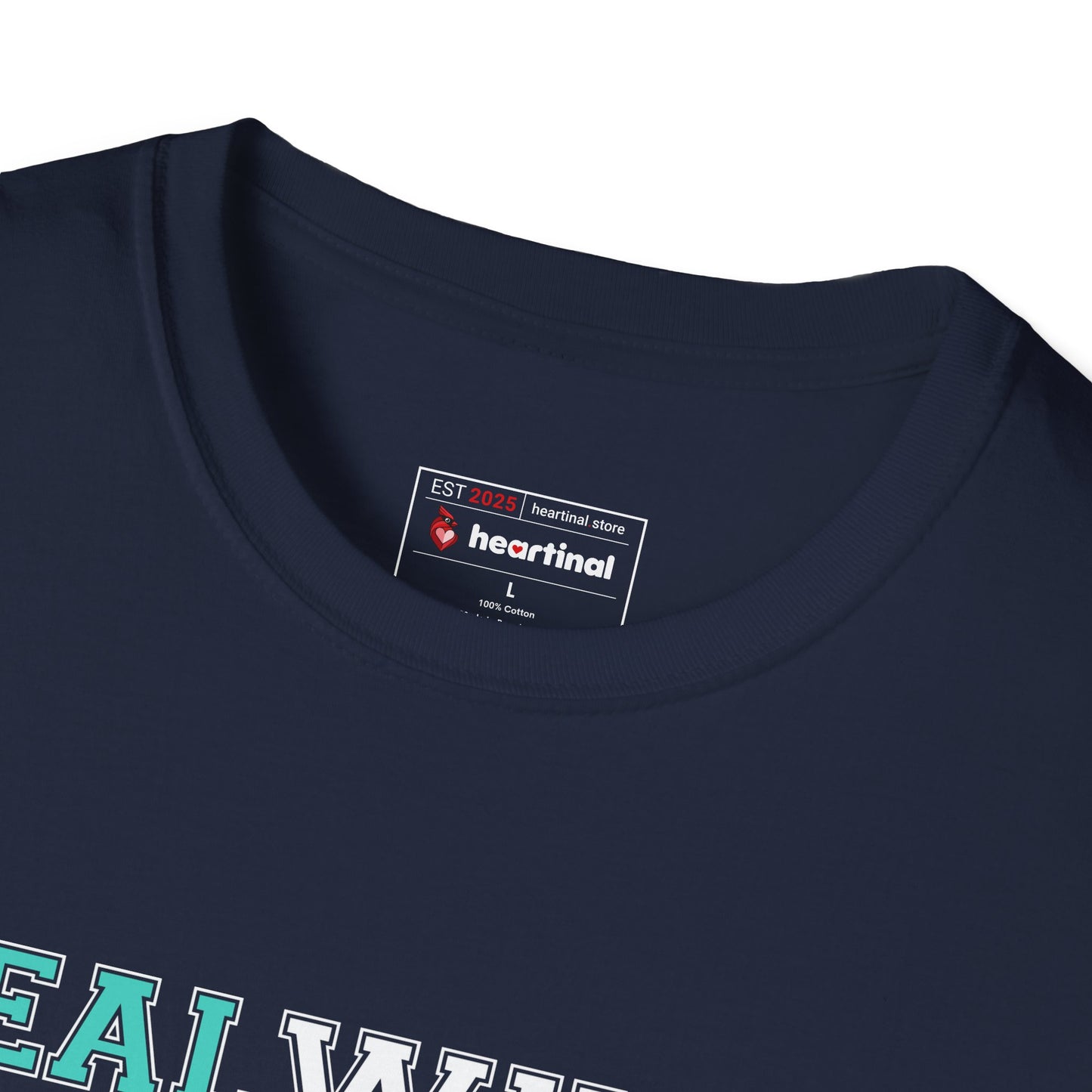 Teal White Strong - Cervical Cancer Fight Club T-Shirt