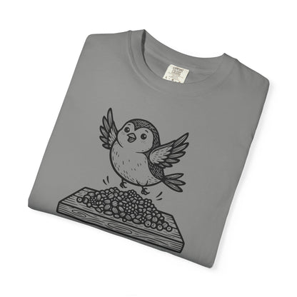 "Seed Me" Bird Watching T-Shirt - Funny Birder Gift - Bird Lover Humor