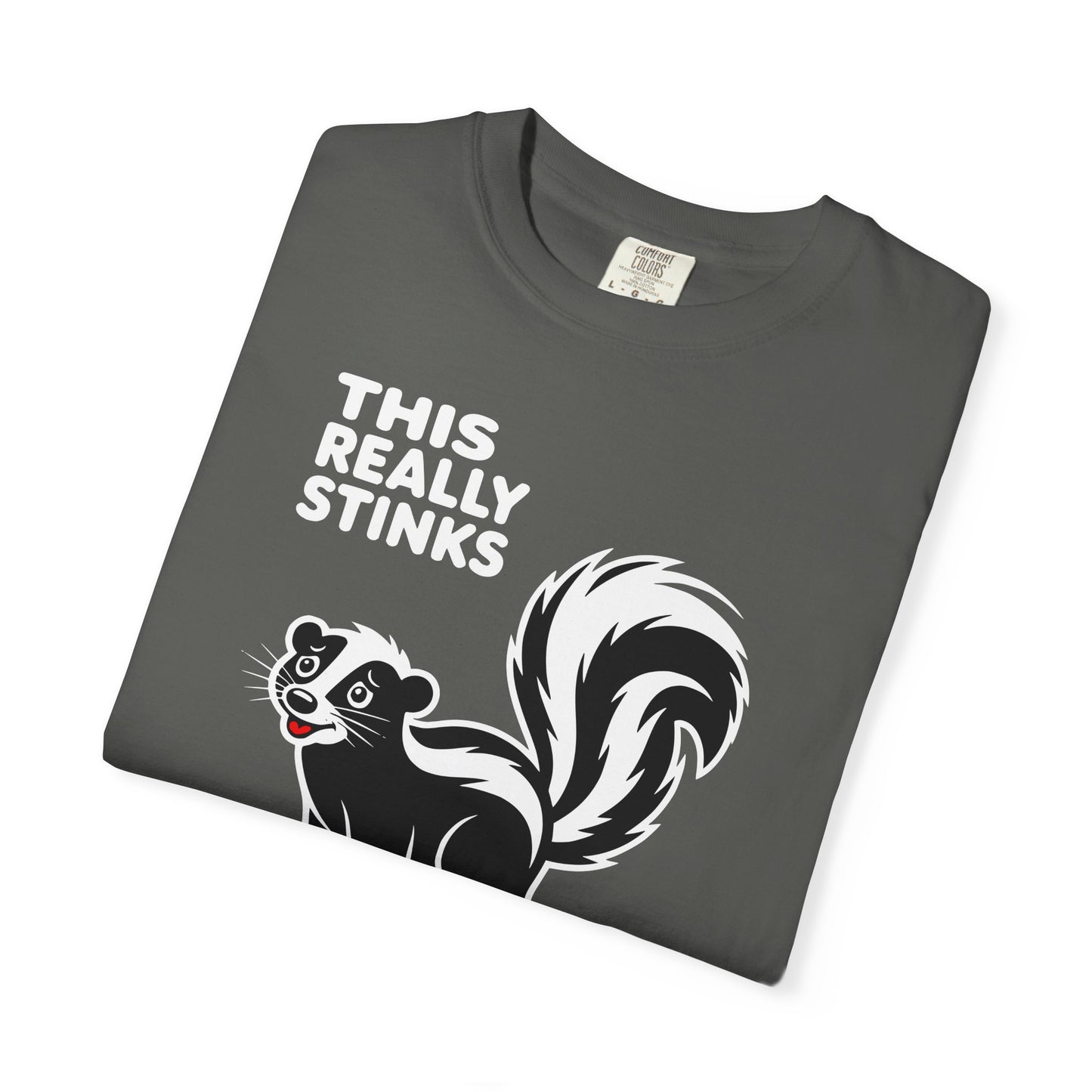 "This Really Stinks" Funny Vintage Animal Tee — Skunk Graphic T-Shirt