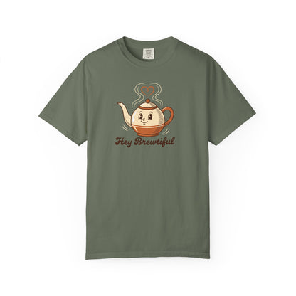 Hey Brewtiful - Coffee & Tea Lovers Cozy T-shirt