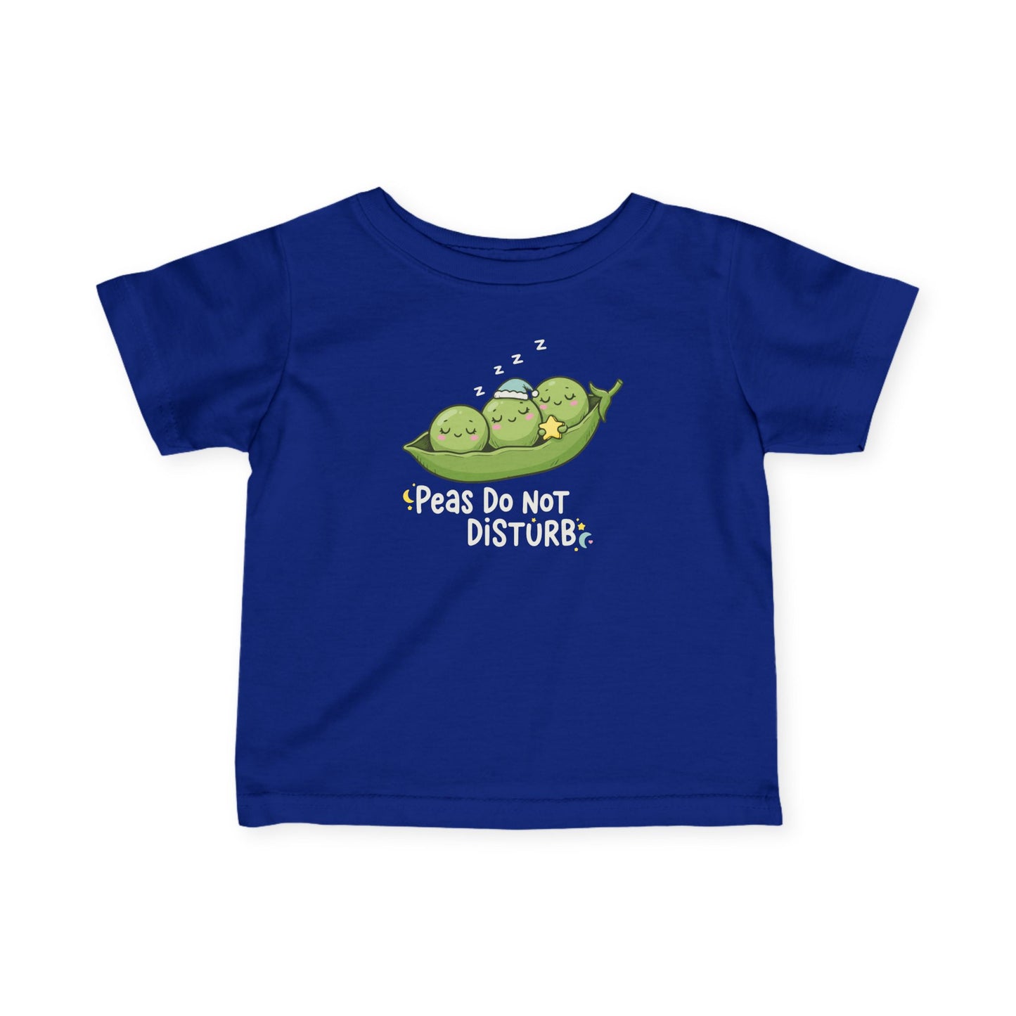 "Peas Do Not Disturb" Infant Tee — Cute Sleeping Peas Baby Shirt